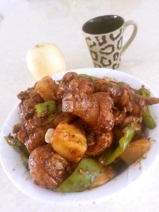 香辣炒鸡腿的做法步骤：16