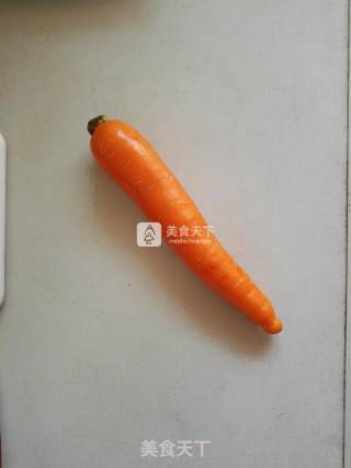 胡萝卜烫面饼的做法步骤：1