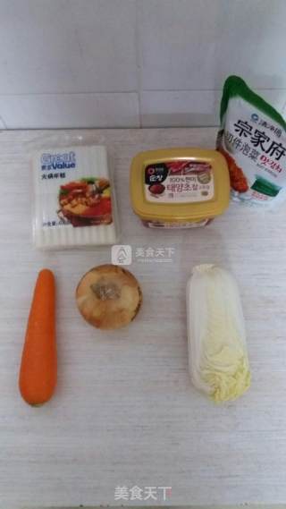 炒年糕的做法步骤：1