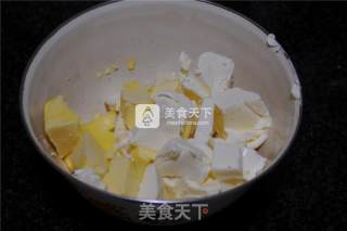 抹茶双色奶酪饼的做法步骤：1