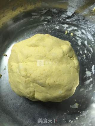 绿豆馅南瓜饼的做法步骤：3