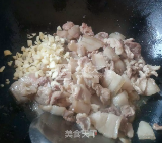莴笋炒肉的做法步骤：3