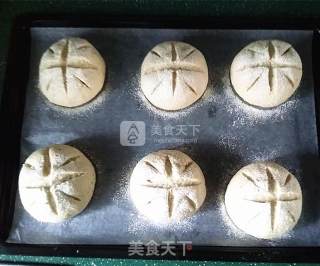 豆渣软欧面包（免揉素油无糖）的做法步骤：15