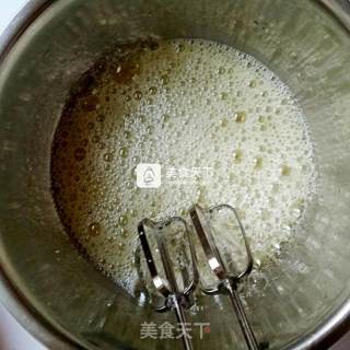 木糖醇菠菜戚风蛋糕的做法步骤：5