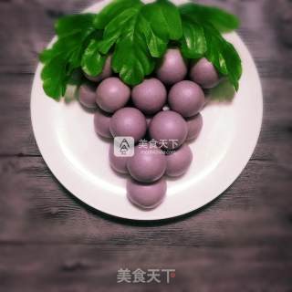 葡萄小馒头的做法步骤：22