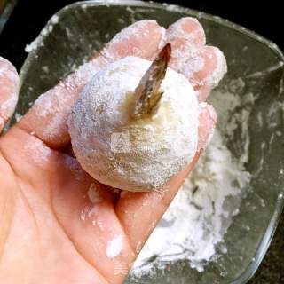 黄金土豆芝士虾球的做法步骤：11