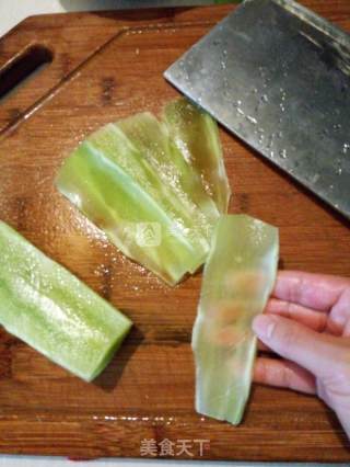 翡翠蒜泥白肉的做法步骤：3