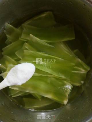 翡翠蒜泥白肉的做法步骤：5