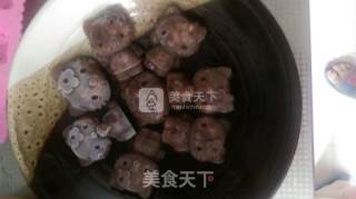 红豆沙HelloKitty雪糕的做法步骤：2