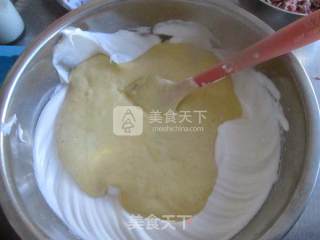 玫瑰鲜花蛋糕的做法步骤：16