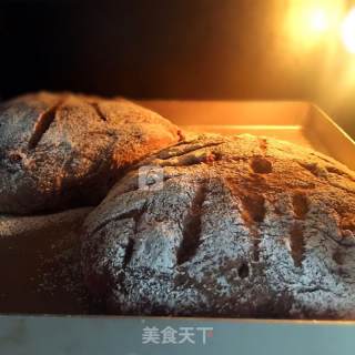 全麦蔓越莓软式欧包（低脂免揉）的做法步骤：6