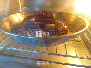 如意盘龙烤茄子的做法步骤：8