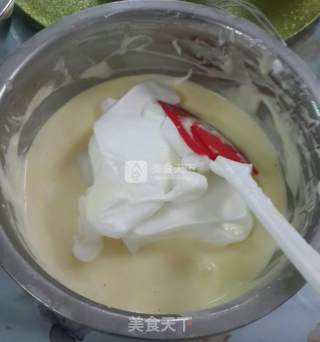 豹纹轻芝士蛋糕的做法步骤：8