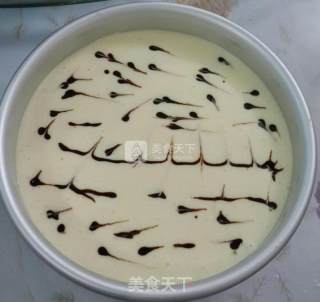 豹纹轻芝士蛋糕的做法步骤：10