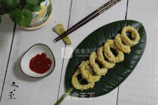 无油版鱿鱼圈的做法步骤：8