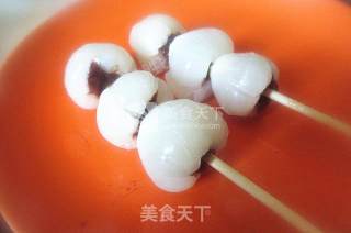 酸奶荔枝串的做法步骤：5