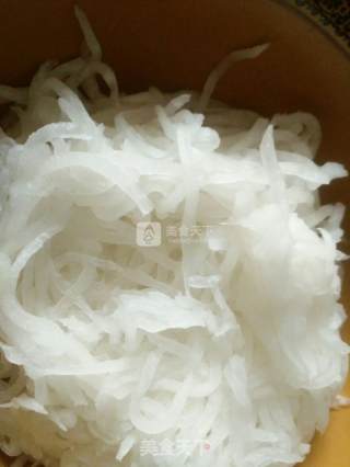 葱油白萝卜丝的做法步骤：3