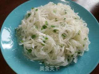 葱油白萝卜丝的做法步骤：6