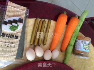清爽寿司的做法步骤：1