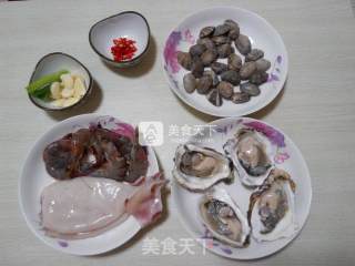 海鲜相烩的做法