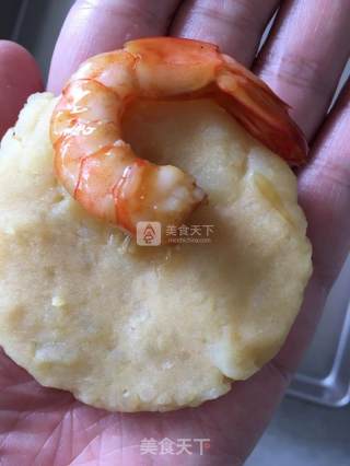 烤土豆虾球的做法步骤：14