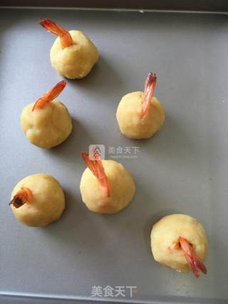 烤土豆虾球的做法步骤：15