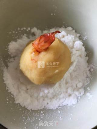 烤土豆虾球的做法步骤：16