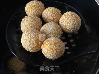 南瓜小麻球的做法步骤：13