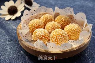 南瓜小麻球的做法步骤：15
