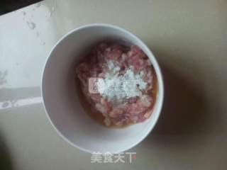 肉末烧毛豆的做法步骤：1