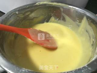 无油酸奶蛋糕~健康美味仿轻乳酪6寸戚风蛋糕的做法步骤：4