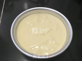 无油酸奶蛋糕~健康美味仿轻乳酪6寸戚风蛋糕的做法步骤：11