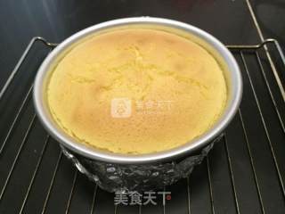 无油酸奶蛋糕~健康美味仿轻乳酪6寸戚风蛋糕的做法步骤：14