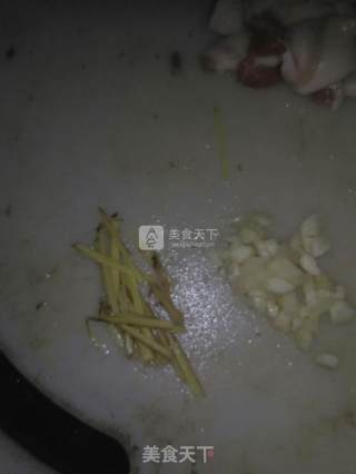 茭白干煸牛肉丝的做法步骤：3