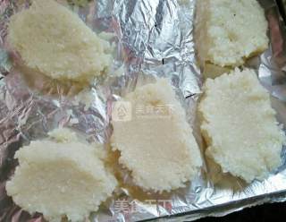 面包糠煎糯米饼的做法步骤：4