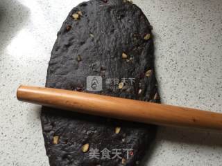 可可全麦果仁面包的做法步骤：9