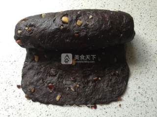 可可全麦果仁面包的做法步骤：10