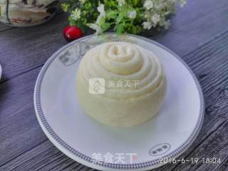 奶香大花卷的做法步骤：13
