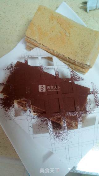 咖啡格子蛋糕的做法步骤：19