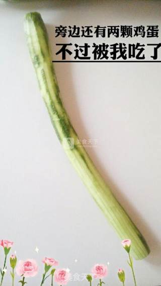 清香丝瓜炒蛋的做法步骤：1