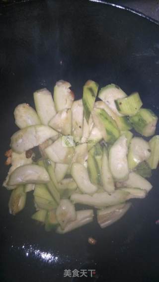 清香丝瓜炒蛋的做法步骤：10