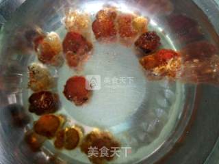 雪蛤桃胶木瓜牛奶西米露糖水的做法步骤：2