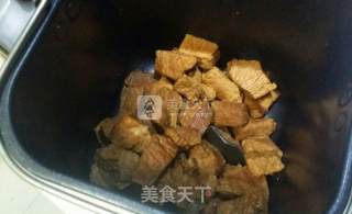 五香咖喱牛肉干（无油无糖面包机版）的做法步骤：6