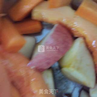 木瓜苹果胡萝卜汁的做法步骤：4