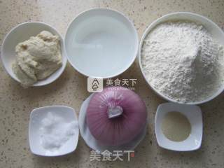 洋葱面包的做法步骤：1