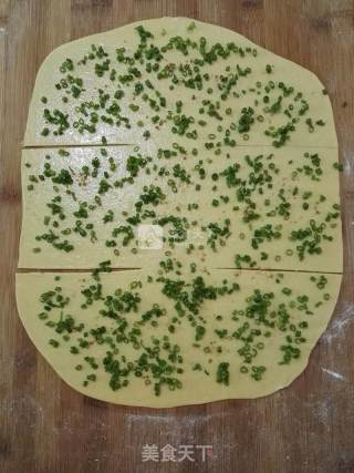 胡萝卜面葱花饼的做法步骤：13