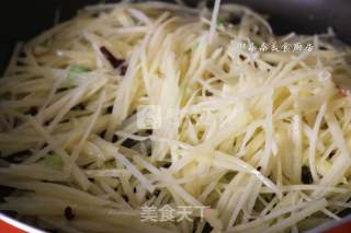 炝炒土豆丝的做法步骤：9