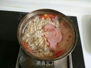 清汤挂面的做法步骤：4