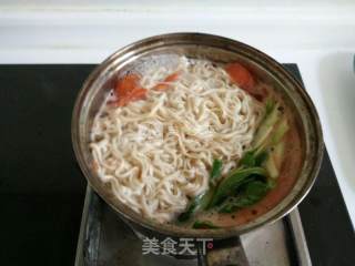 清汤挂面的做法步骤：5
