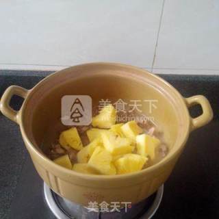 菠萝鸭的做法步骤：8